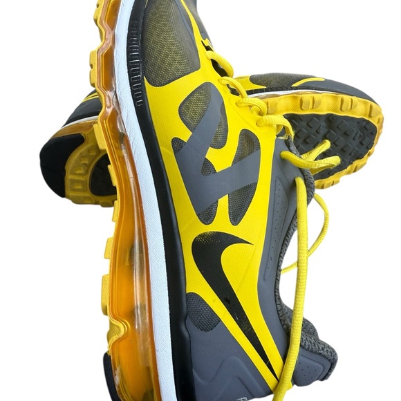 Nike Air Max 2012 Vibrant Yellow and Gray main image 5